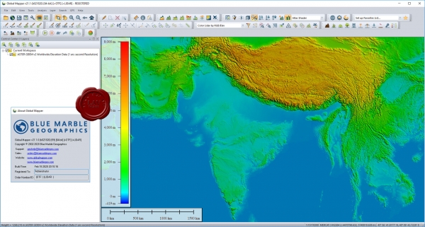 Blue Marble Global Mapper v21.1.0