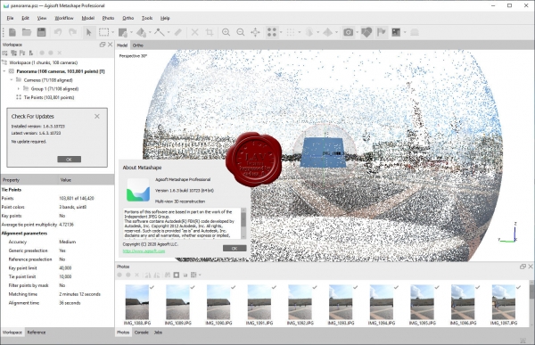 Agisoft Metashape Pro v1.6.3 build 10723