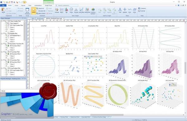 Golden Software Grapher v16.3.410