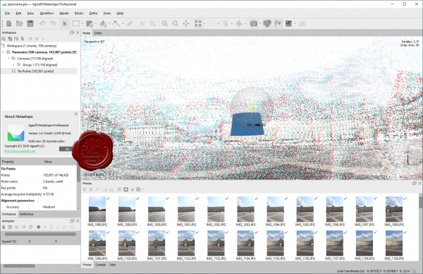 Agisoft Metashape Pro v1.6.5 build 11249