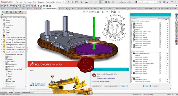 Dassault Systemes SolidWorks Premium 2021 SP0.0 x64