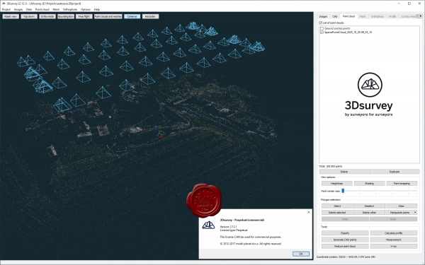 modri planet d.o.o. 3Dsurvey v2.12.1