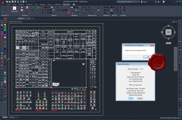 CAD International StrucPLUS v21.1.0