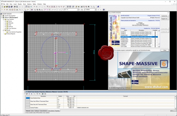 Dlubal SHAPE-MASSIVE v6.74.02