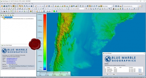 Blue Marble Global Mapper v22.1.0 build 021721