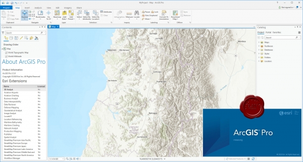 ESRI ArcGIS Pro v2.5