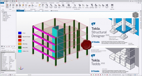 Trimble Tekla Structural Design Suite 2021