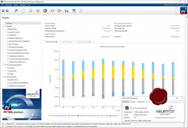 Valentin Software PV*SOL premium 2021 R3