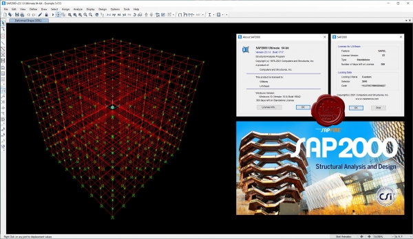 CSI SAP2000 v23.1.0 build 1717