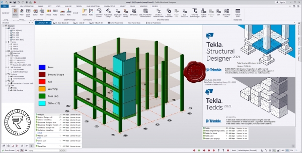 Trimble Tekla Structural Design Suite 2021 SP