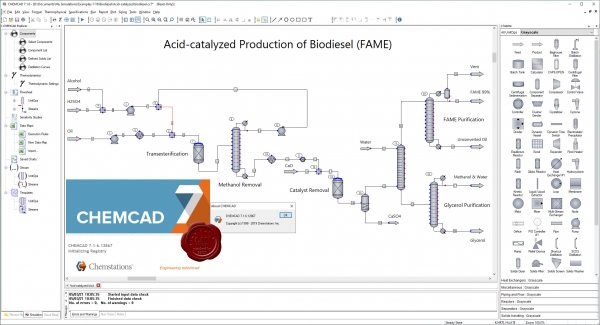 Chemstations CHEMCAD Suite v7.1.6.12867