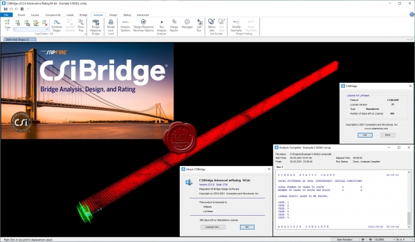 CSI Bridge Advanced with Rating v23.2.0 build 1738