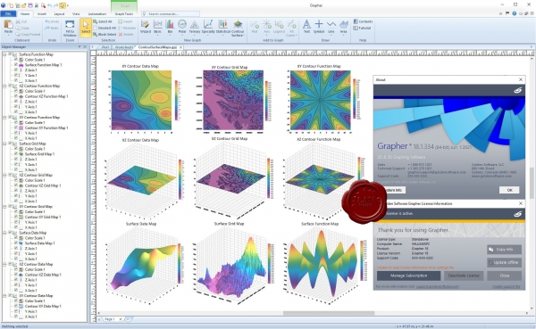 Golden Software Grapher v18.1.334