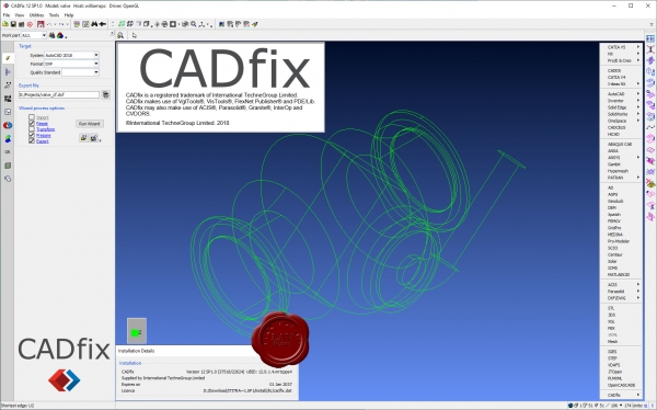 ITI TranscenData CADfix v12 SP1.0