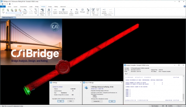 CSI Bridge Advanced with Rating v23.3.1 build 1784