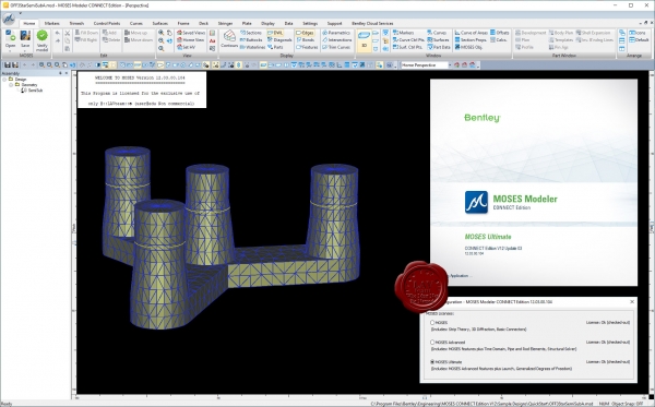 Bentley MOSES Ultimate CONNECT Edition 12 Update 3 version 12.03.00.104