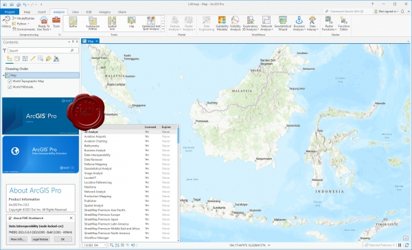 ESRI ArcGIS Pro v2.8.3