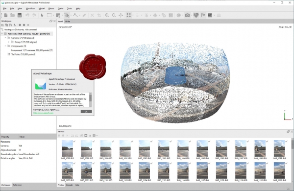 Agisoft Metashape Pro v1.8.0 build 13794 x64