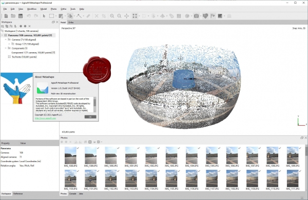 Agisoft Metashape Pro v1.8.2 build 14127