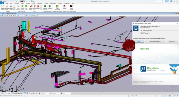 Bentley MicroStation CONNECT Edition 16 build 10.16.03.11