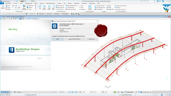 Bentley OpenBuildings Designer CONNECT Edition Update 9