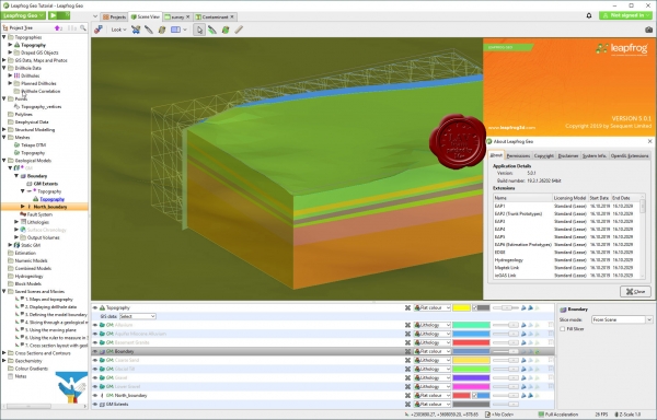 Seequent Leapfrog Geo v5.0.1