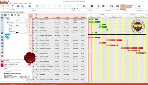 Weise Project-Manager 2022.0.0.7