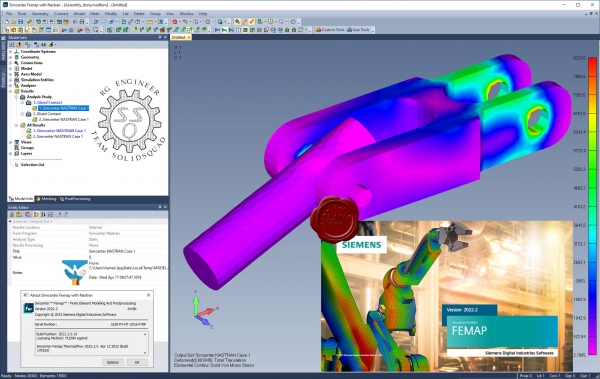 Siemens Simcenter FEMAP 2022.2.0