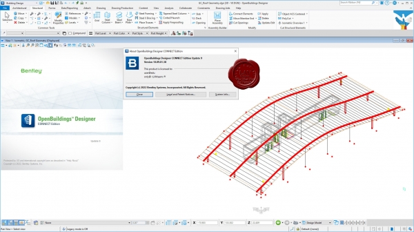 Bentley OpenBuildings Designer CONNECT Edition Update 9 v10.09.01.38