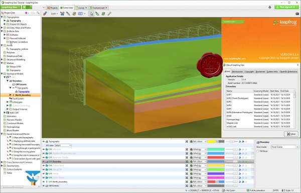 Seequent Leapfrog Geo v5.1.4