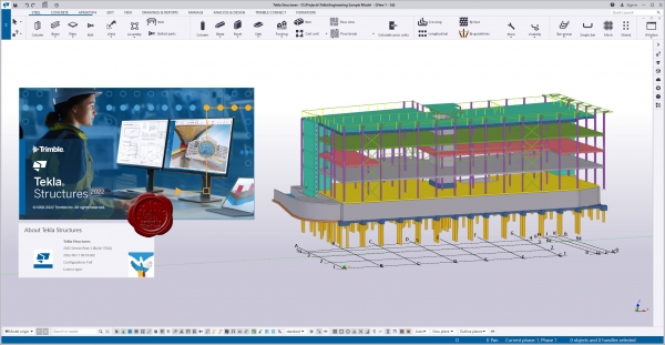 Trimble Tekla Structures 2022 SP3 build 17842