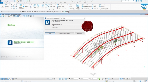 Bentley OpenBuildings Designer CONNECT Edition Update 10 v10.10.00.197