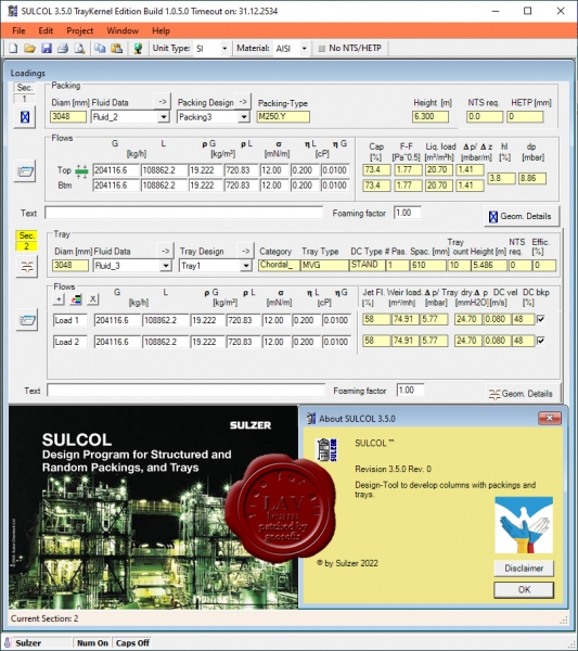 Sulzer SULCOL v3.5