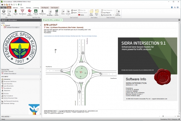 Akcelik SIDRA Intersection 2022 v9.1.1.200