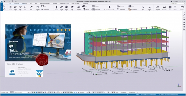 Trimble Tekla Structures 2022 SP7 build 22469