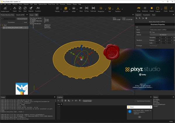 Unity Technologies Pixyz Studio 2022.1.1.4