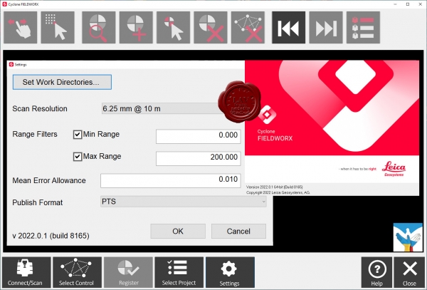 Leica Cyclone FIELDWORX 2022.0.1.8165