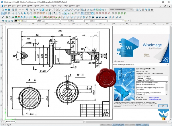 CSoft WiseImage Pro Standalone v23.0.1792.1903