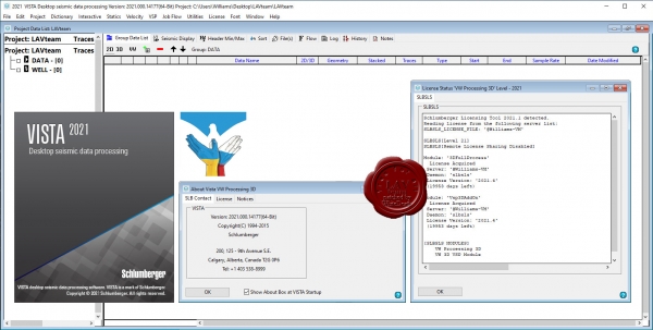 Schlumberger VISTA 2021.000.14177