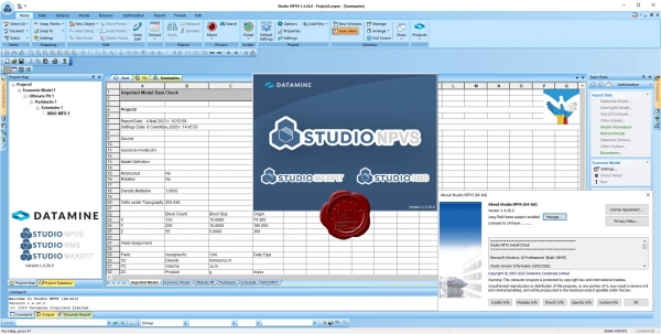 Datamine Studio NPVS v1.4.26.0
