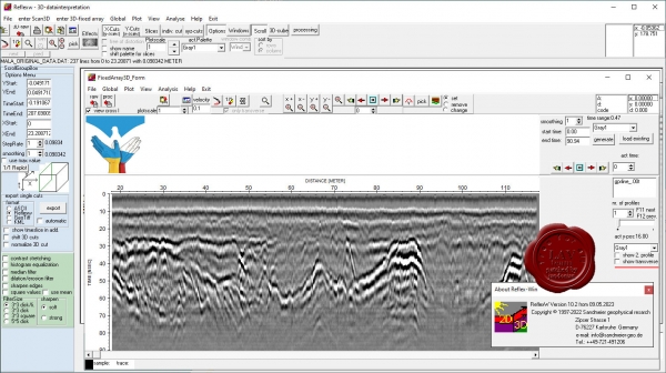 Sandmeier geophysical research Reflex-Win v10.2