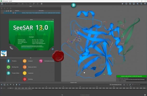 BioSolvetIT SeeSAR v13.0.0