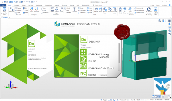 Hexagon Edgecam Suite 2022.0